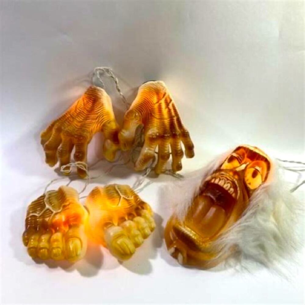 Vintage Marcus The Carcus Zombie Blow Mold Halloween Lights